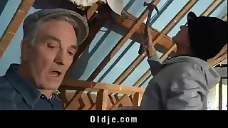 grandpas fuck a skinny teen